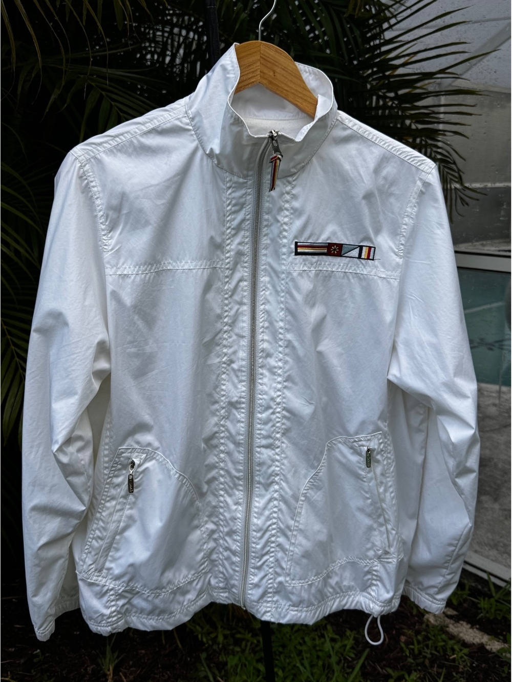 Vintage Catalina White Windbreaker size small